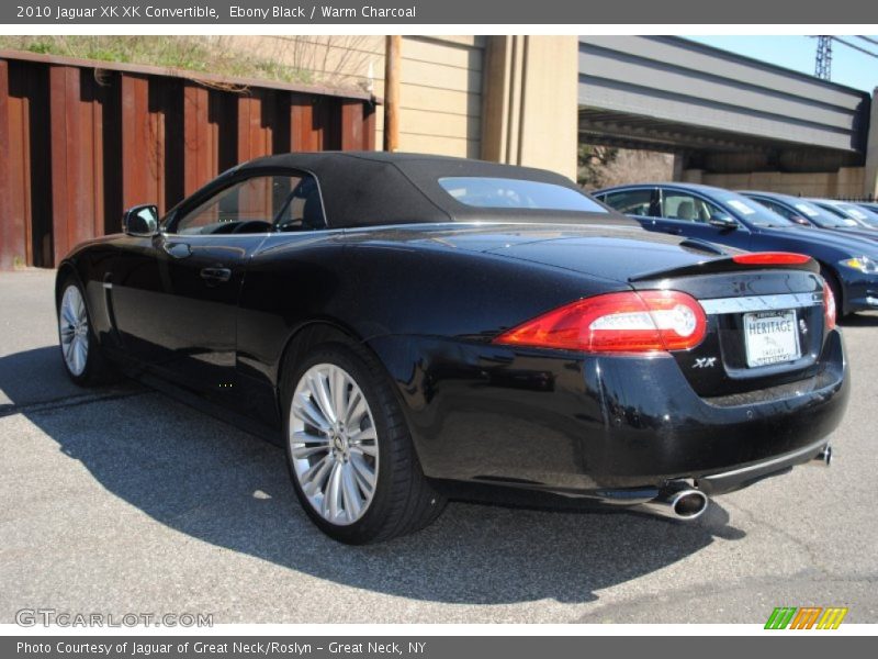 Ebony Black / Warm Charcoal 2010 Jaguar XK XK Convertible