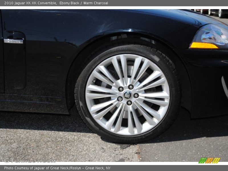 Ebony Black / Warm Charcoal 2010 Jaguar XK XK Convertible