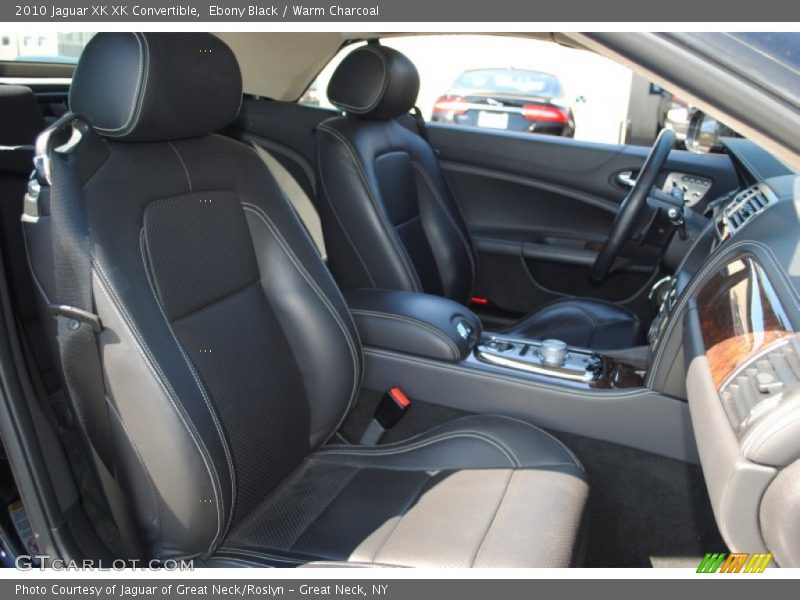 Ebony Black / Warm Charcoal 2010 Jaguar XK XK Convertible