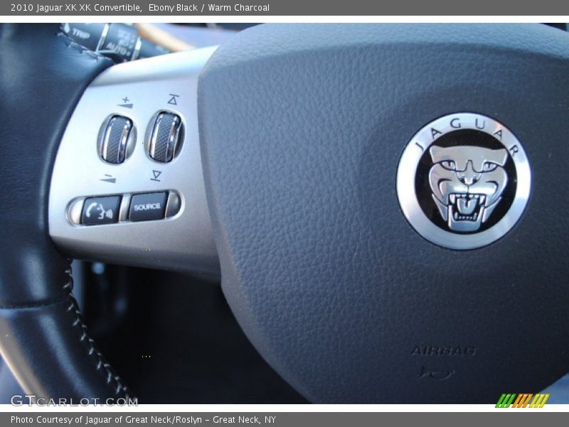 Ebony Black / Warm Charcoal 2010 Jaguar XK XK Convertible