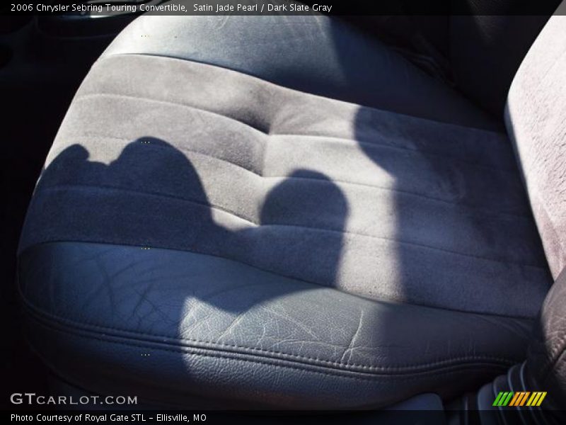 Satin Jade Pearl / Dark Slate Gray 2006 Chrysler Sebring Touring Convertible