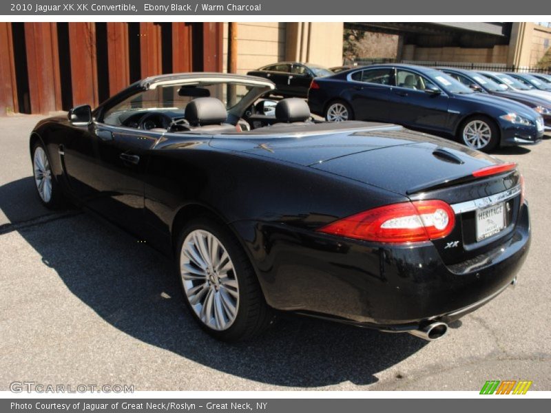 Ebony Black / Warm Charcoal 2010 Jaguar XK XK Convertible