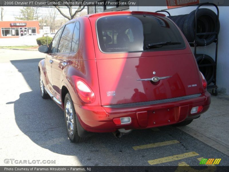 Inferno Red Crystal Pearl / Pastel Slate Gray 2006 Chrysler PT Cruiser Limited