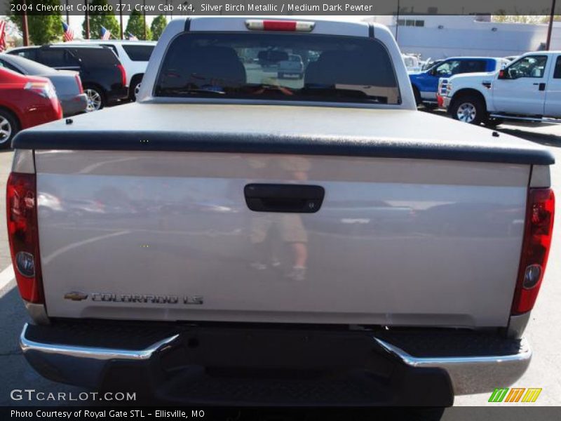 Silver Birch Metallic / Medium Dark Pewter 2004 Chevrolet Colorado Z71 Crew Cab 4x4
