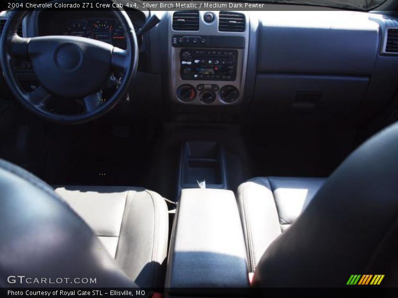Silver Birch Metallic / Medium Dark Pewter 2004 Chevrolet Colorado Z71 Crew Cab 4x4