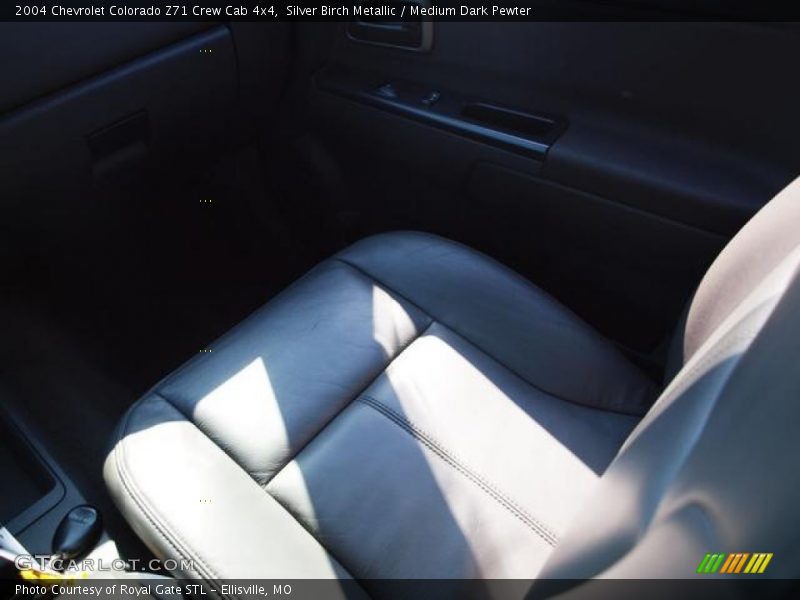 Silver Birch Metallic / Medium Dark Pewter 2004 Chevrolet Colorado Z71 Crew Cab 4x4