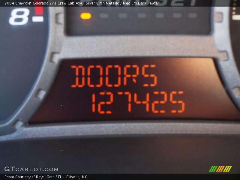 Silver Birch Metallic / Medium Dark Pewter 2004 Chevrolet Colorado Z71 Crew Cab 4x4