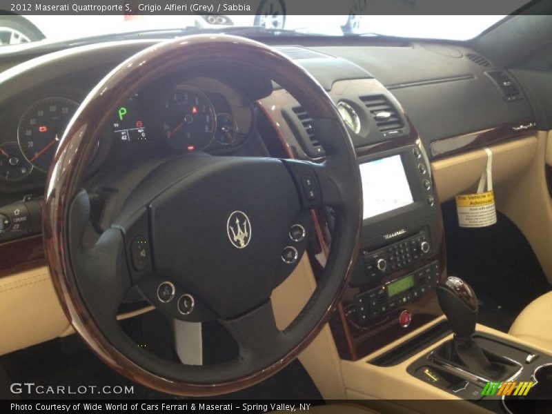 Grigio Alfieri (Grey) / Sabbia 2012 Maserati Quattroporte S