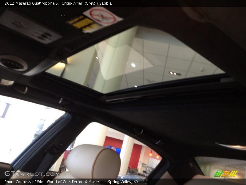 Grigio Alfieri (Grey) / Sabbia 2012 Maserati Quattroporte S