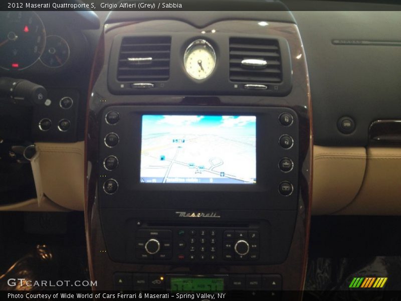Grigio Alfieri (Grey) / Sabbia 2012 Maserati Quattroporte S