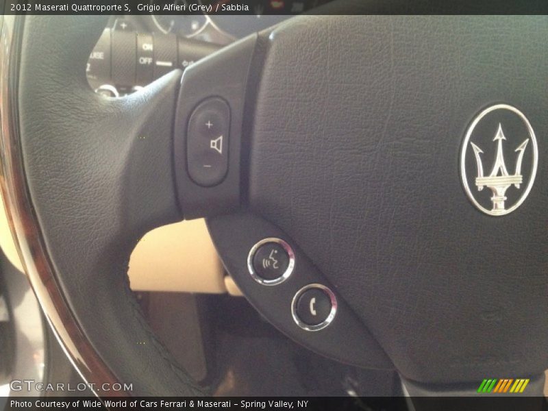 Grigio Alfieri (Grey) / Sabbia 2012 Maserati Quattroporte S