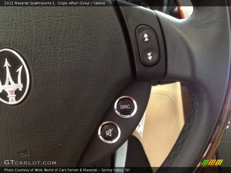 Grigio Alfieri (Grey) / Sabbia 2012 Maserati Quattroporte S