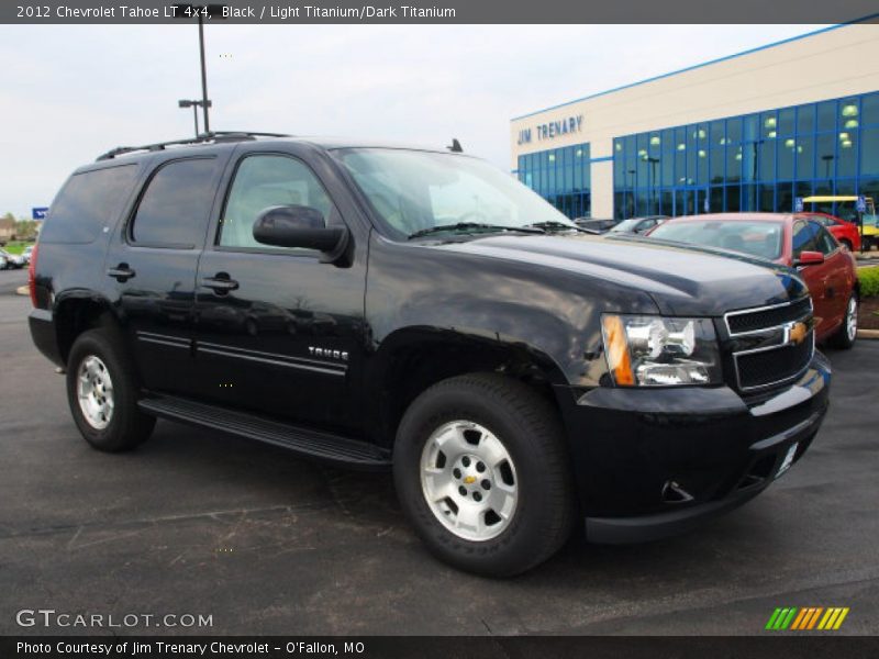 Black / Light Titanium/Dark Titanium 2012 Chevrolet Tahoe LT 4x4