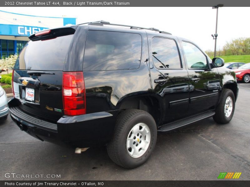 Black / Light Titanium/Dark Titanium 2012 Chevrolet Tahoe LT 4x4