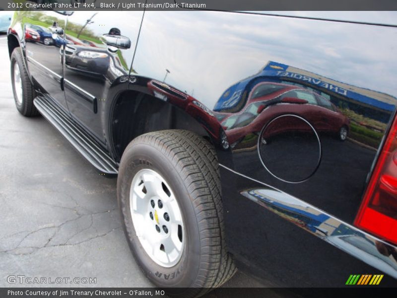 Black / Light Titanium/Dark Titanium 2012 Chevrolet Tahoe LT 4x4