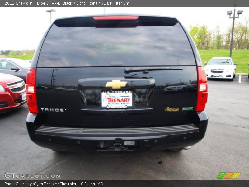 Black / Light Titanium/Dark Titanium 2012 Chevrolet Tahoe LT 4x4