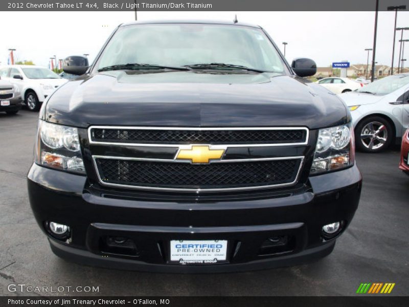 Black / Light Titanium/Dark Titanium 2012 Chevrolet Tahoe LT 4x4