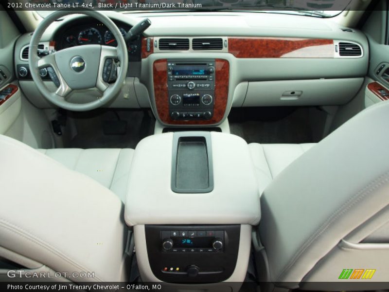 Black / Light Titanium/Dark Titanium 2012 Chevrolet Tahoe LT 4x4