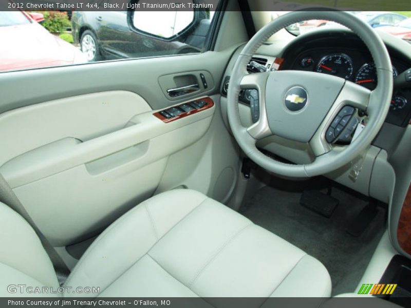 Black / Light Titanium/Dark Titanium 2012 Chevrolet Tahoe LT 4x4