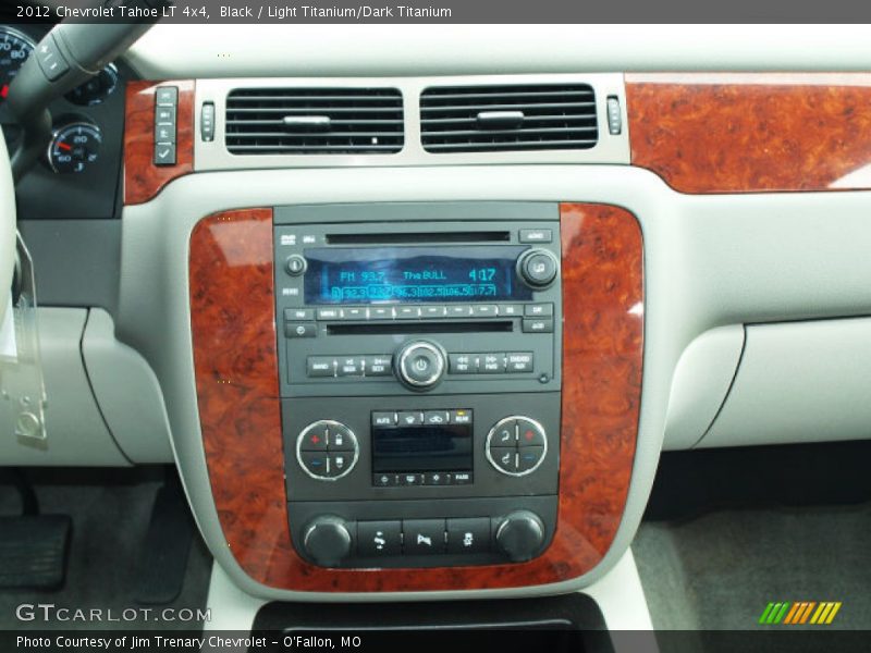 Black / Light Titanium/Dark Titanium 2012 Chevrolet Tahoe LT 4x4