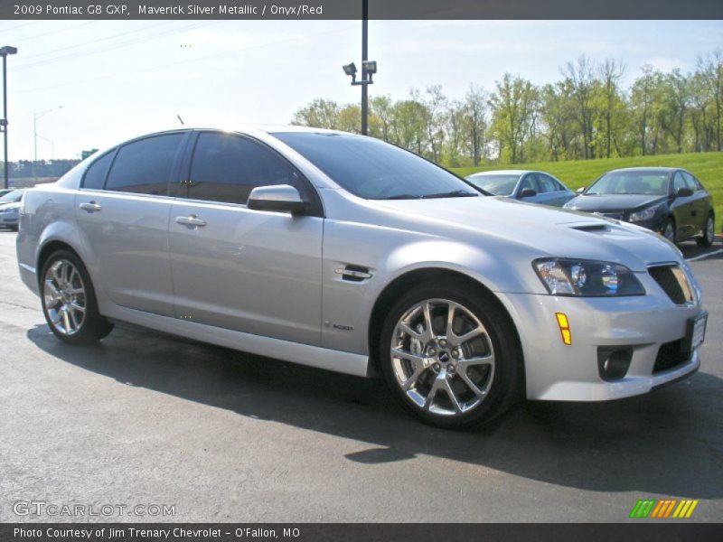 Maverick Silver Metallic / Onyx/Red 2009 Pontiac G8 GXP