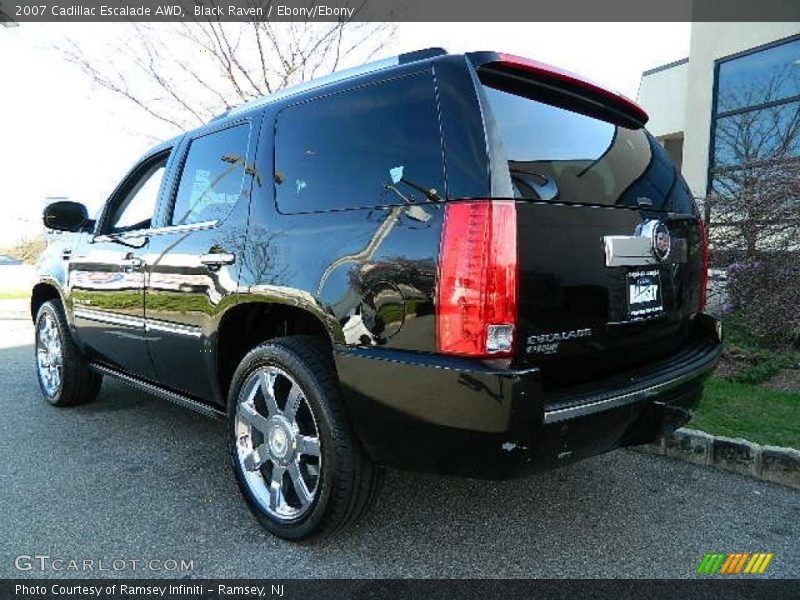 Black Raven / Ebony/Ebony 2007 Cadillac Escalade AWD