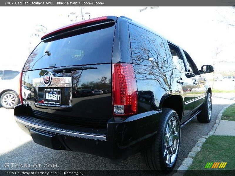 Black Raven / Ebony/Ebony 2007 Cadillac Escalade AWD