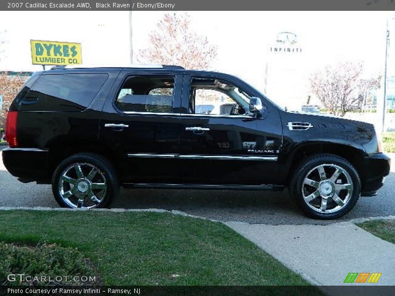 Black Raven / Ebony/Ebony 2007 Cadillac Escalade AWD