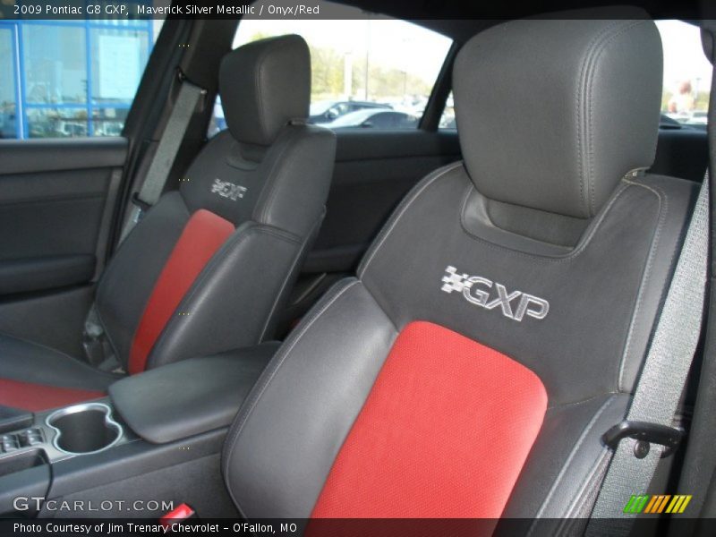  2009 G8 GXP Onyx/Red Interior