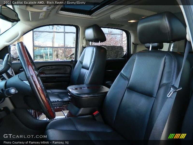 Black Raven / Ebony/Ebony 2007 Cadillac Escalade AWD