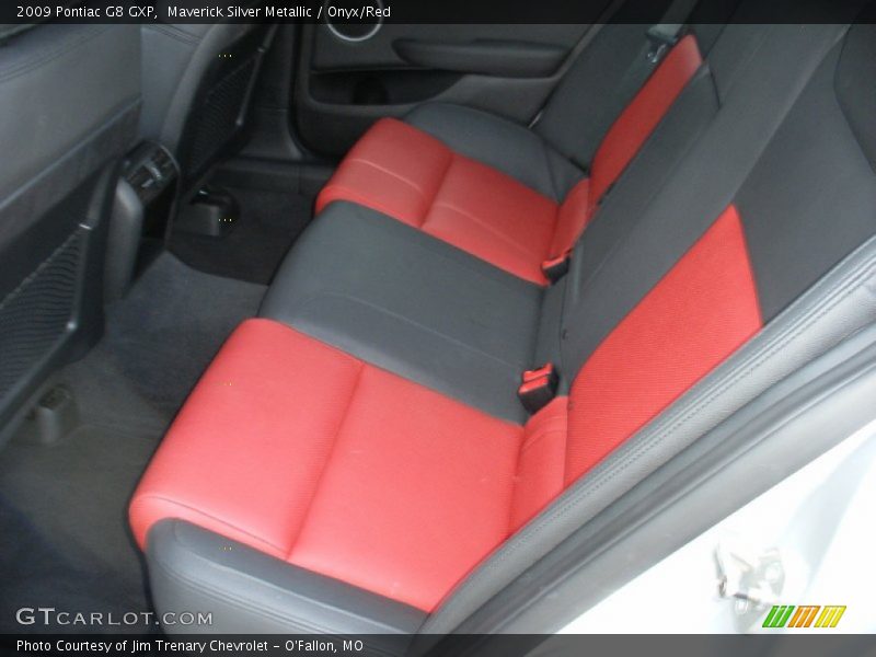  2009 G8 GXP Onyx/Red Interior