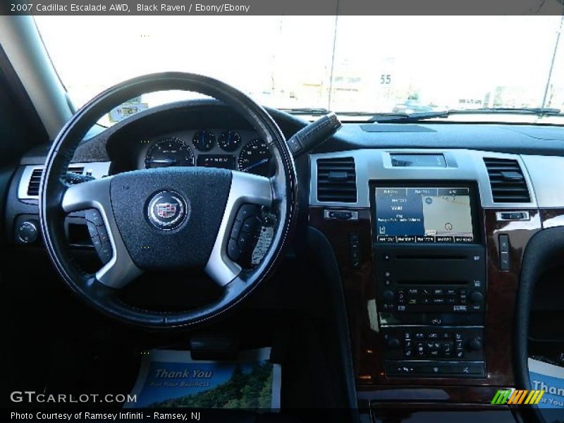 Black Raven / Ebony/Ebony 2007 Cadillac Escalade AWD