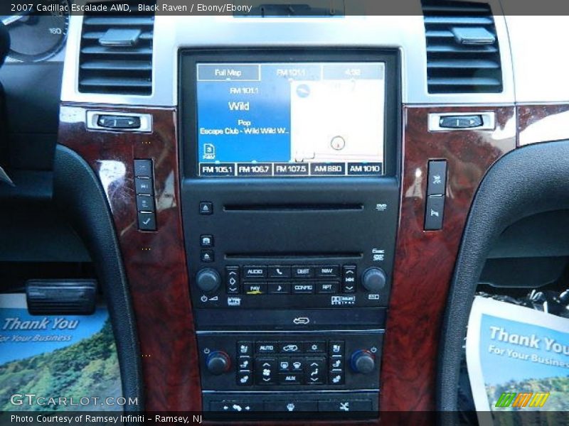 Black Raven / Ebony/Ebony 2007 Cadillac Escalade AWD