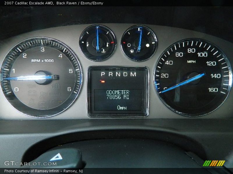 Black Raven / Ebony/Ebony 2007 Cadillac Escalade AWD