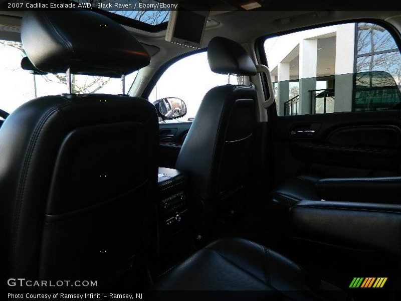 Black Raven / Ebony/Ebony 2007 Cadillac Escalade AWD