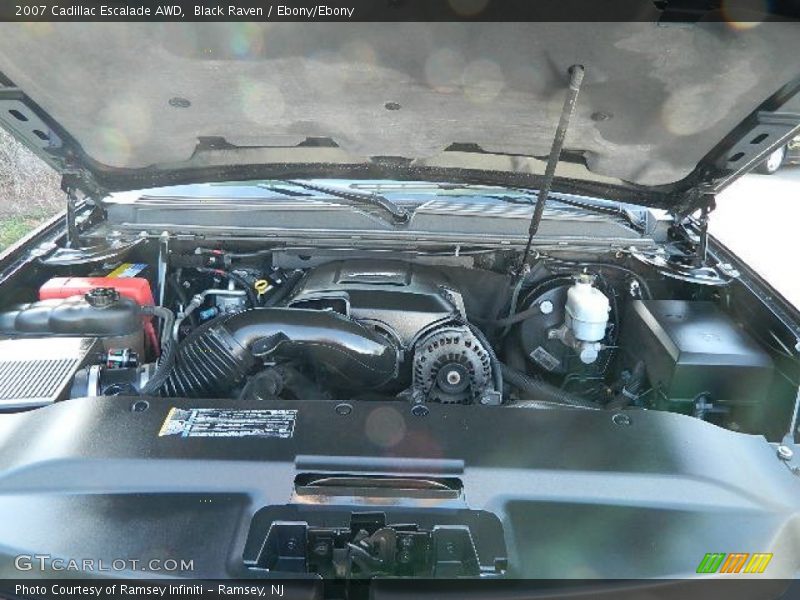 Black Raven / Ebony/Ebony 2007 Cadillac Escalade AWD