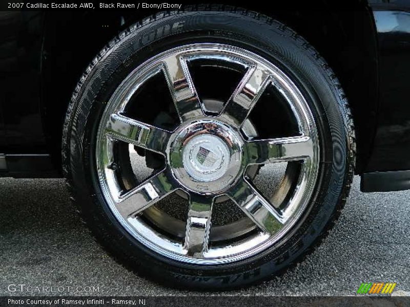 Black Raven / Ebony/Ebony 2007 Cadillac Escalade AWD