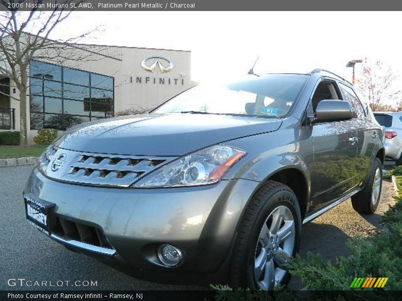 Platinum Pearl Metallic / Charcoal 2006 Nissan Murano SL AWD