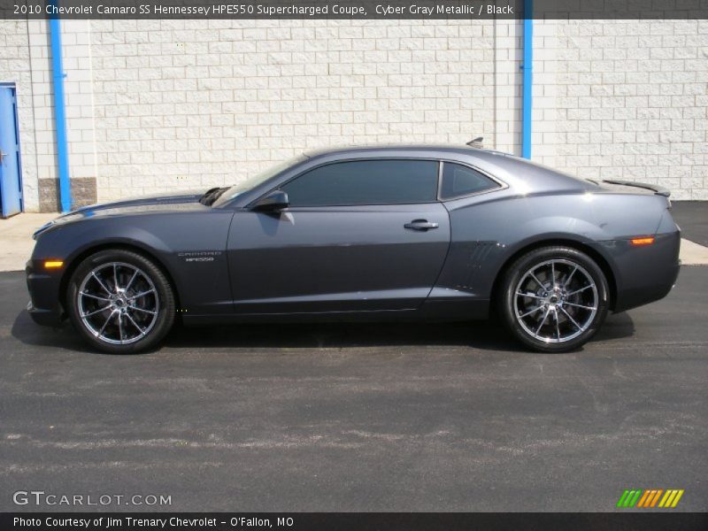  2010 Camaro SS Hennessey HPE550 Supercharged Coupe Cyber Gray Metallic