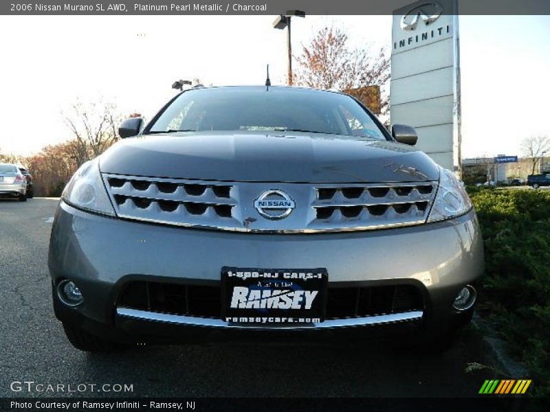 Platinum Pearl Metallic / Charcoal 2006 Nissan Murano SL AWD