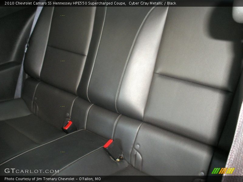 Cyber Gray Metallic / Black 2010 Chevrolet Camaro SS Hennessey HPE550 Supercharged Coupe