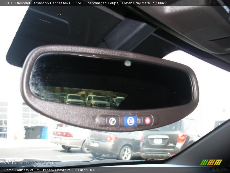Cyber Gray Metallic / Black 2010 Chevrolet Camaro SS Hennessey HPE550 Supercharged Coupe