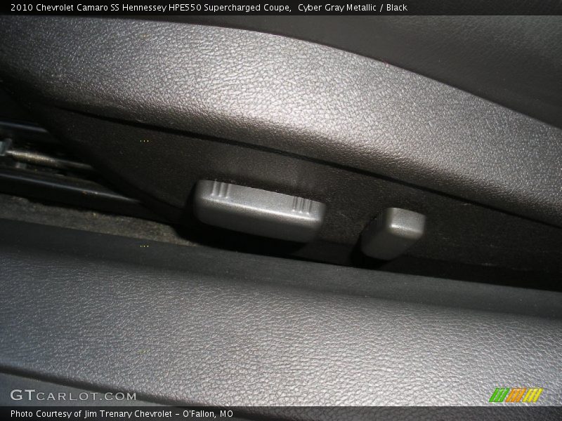 Cyber Gray Metallic / Black 2010 Chevrolet Camaro SS Hennessey HPE550 Supercharged Coupe