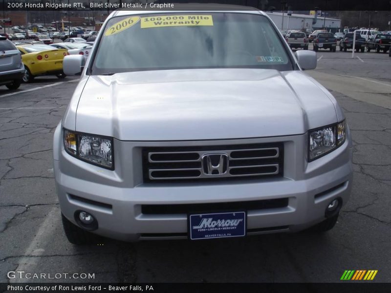 Billet Silver Metallic / Graphite 2006 Honda Ridgeline RTL