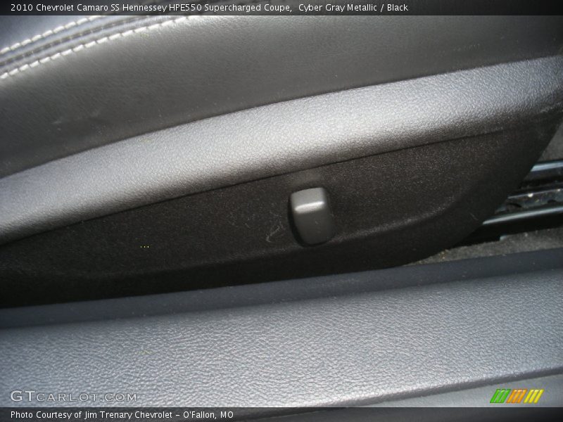 Cyber Gray Metallic / Black 2010 Chevrolet Camaro SS Hennessey HPE550 Supercharged Coupe