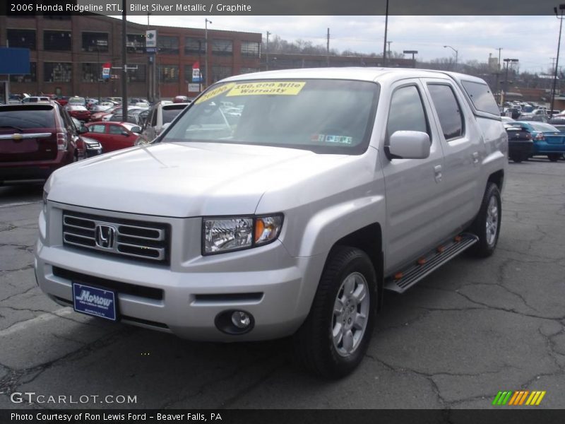 Billet Silver Metallic / Graphite 2006 Honda Ridgeline RTL