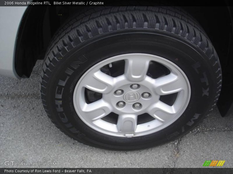 Billet Silver Metallic / Graphite 2006 Honda Ridgeline RTL
