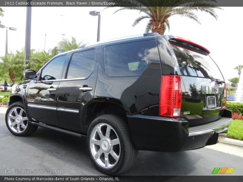 Black Raven / Ebony/Ebony 2011 Cadillac Escalade Premium