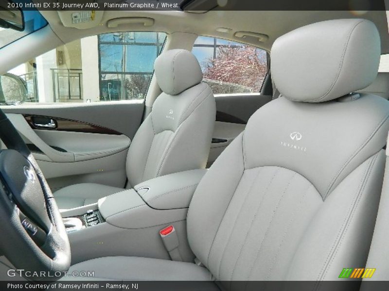 Platinum Graphite / Wheat 2010 Infiniti EX 35 Journey AWD
