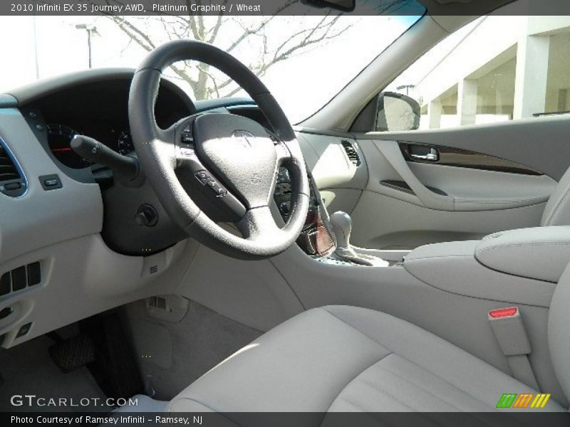 Platinum Graphite / Wheat 2010 Infiniti EX 35 Journey AWD